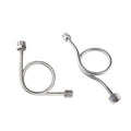 304 316L Stainless Steel Pressure Gauge Buffer Tube 1/2\" 201 Connection Union Gauge Bend Smooth Internal External Thread Pipe MegaBDM