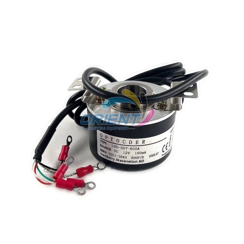 Super Quality DC12V 600 P/R 5GN-4300-00I LHD-007-600A Rotary Encoder for Komori Spare Parts Printing Machine