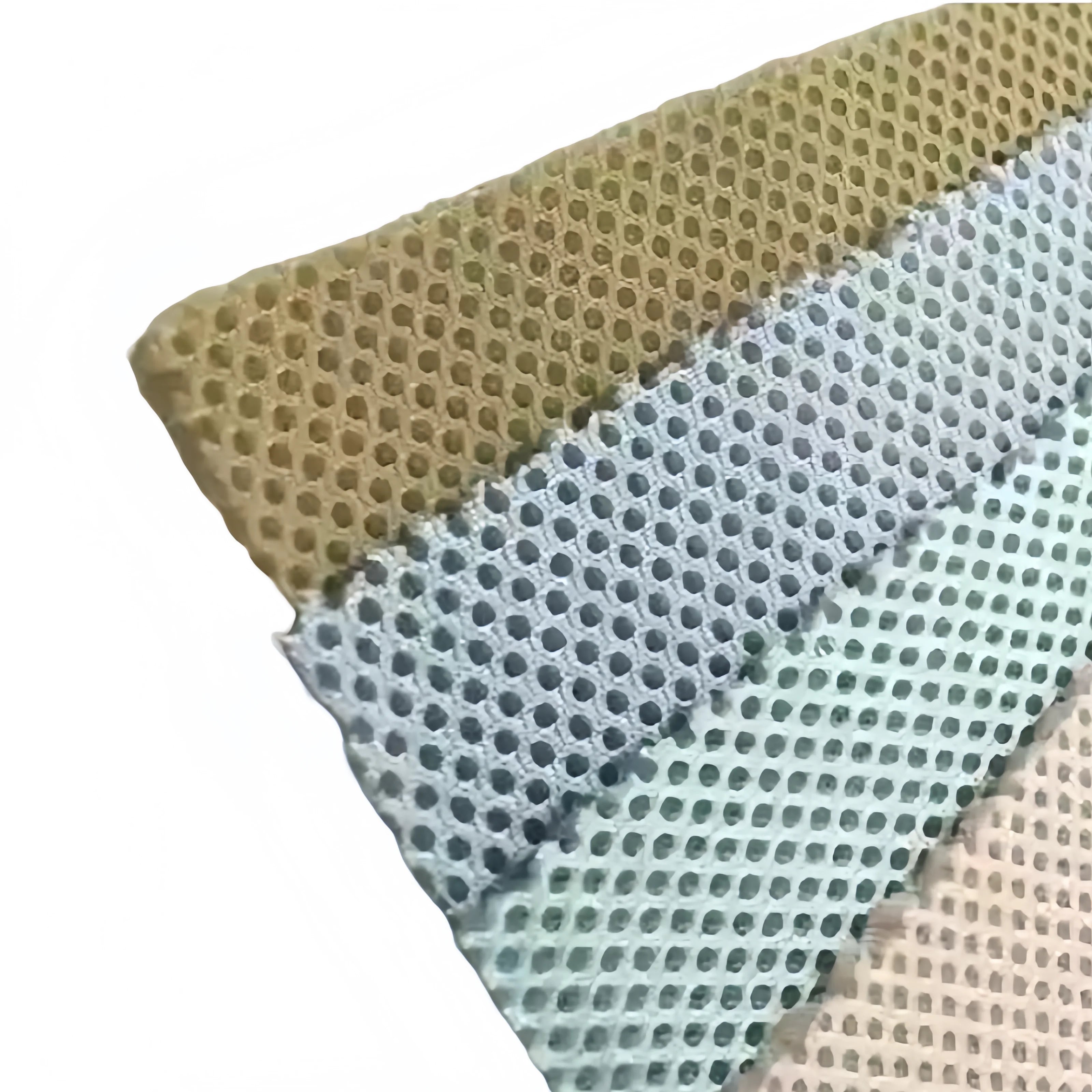 100% Polyester 3D Spacer Mesh Fabric Breathable Air Mesh for Seat Cushion Shoulder Belt Luggage-Anti-Static Tricot Plaid