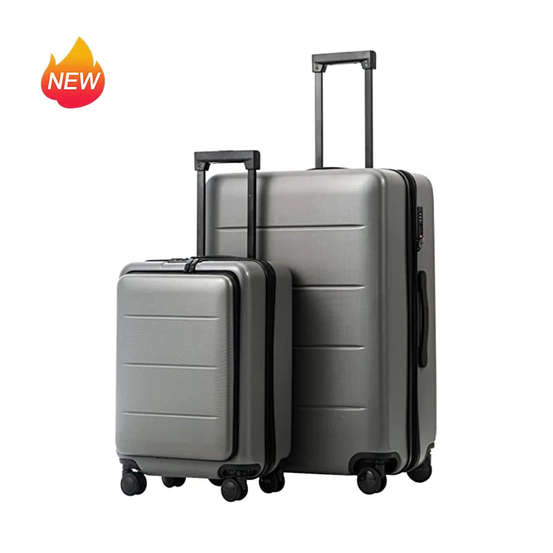 Carry on Luggage Set Quality Business Set Trolley Case Fashion Suitcase Set for Men Women for Business Travel