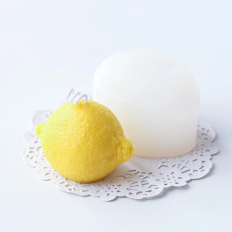 Customizable Plant-Shaped Silicon Molds for Candle and Soap Making Birthday Candle Jars