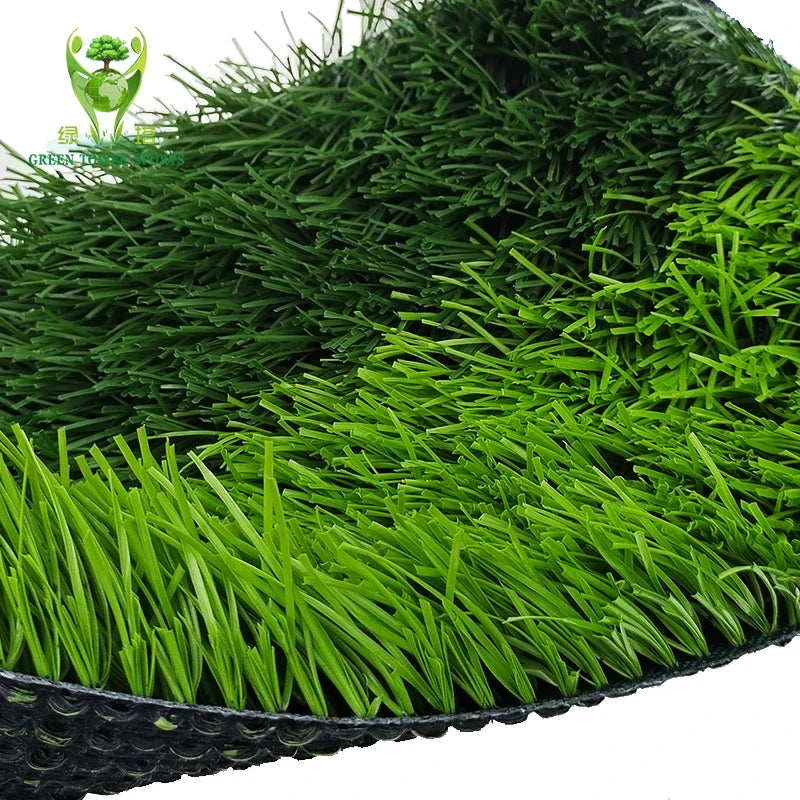 50mm UV-Resistant 12000 Dtex Football Artificial Grass PE Monofilament Synthetic Soccer Turf for Sports Ground