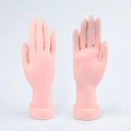 Jieniya New Practice Hand Fake Hand Manicure Practice Tool New Nails Practice
