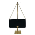 High End Gold Display Rack S Shape Design Metal Handbag Display Holder Brass Tabletop Display Stand for Bag Display