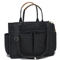 Women's Canvas Bag Casual Retro Portable Canvas Shoulder Bag Large Capacity Multilayer Women's Crossbody Bag