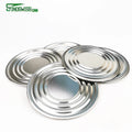 401 Diameter 99mm Bottom Cover Round Iron Bottom Cover for Paper Tube Metal Can
