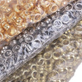 Factory Manufacturer Nickel Plated Golden Bronze Custom Size logo Shoe Hoodies Grommet Metal Garment Eyelets for Clothing