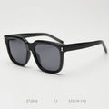 2026 Trend Square Polarized Sunglasses Handmade PC Sun Glasses Fashion Patchwork Shades