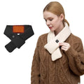 Custom Short Winter Electric Washable Heating Neck Scarf Usb Heating Warm Scarf