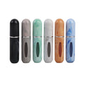 MU E-better Custom Luxury Mini Flat Pocket 5ml Refillable Travel Perfume Cosmetic ABS Pump Sprayer Empty Atomizer for Perfume