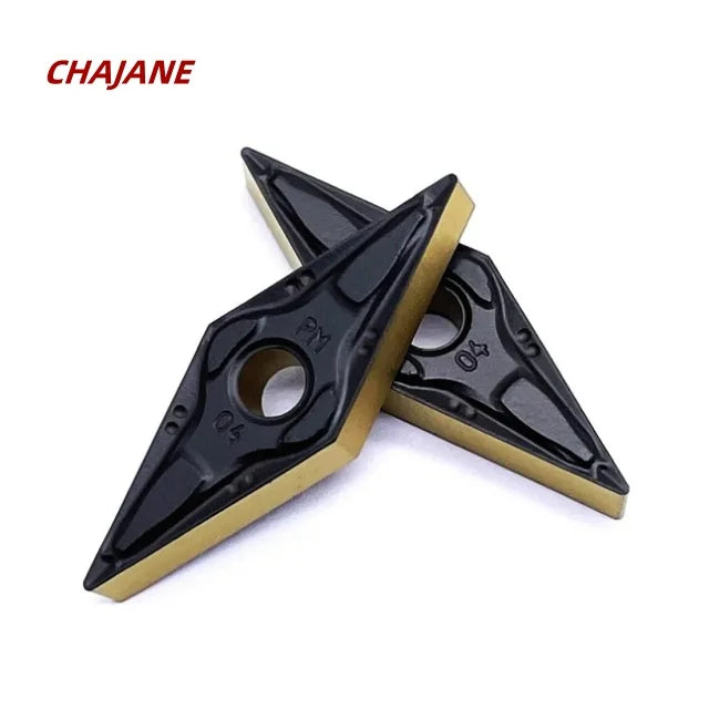 VBMT160404 VBMT160408 High Performance PVD Coated Tungsten Carbide Inserts HRC40-65 CNC Stainless Steel Cutting Lathe Tool