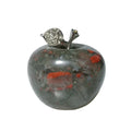 Huiying Private Label Wholesale Natural African Blood Stone Jade Gemstone Apples Healing Stones for Gift Crafts