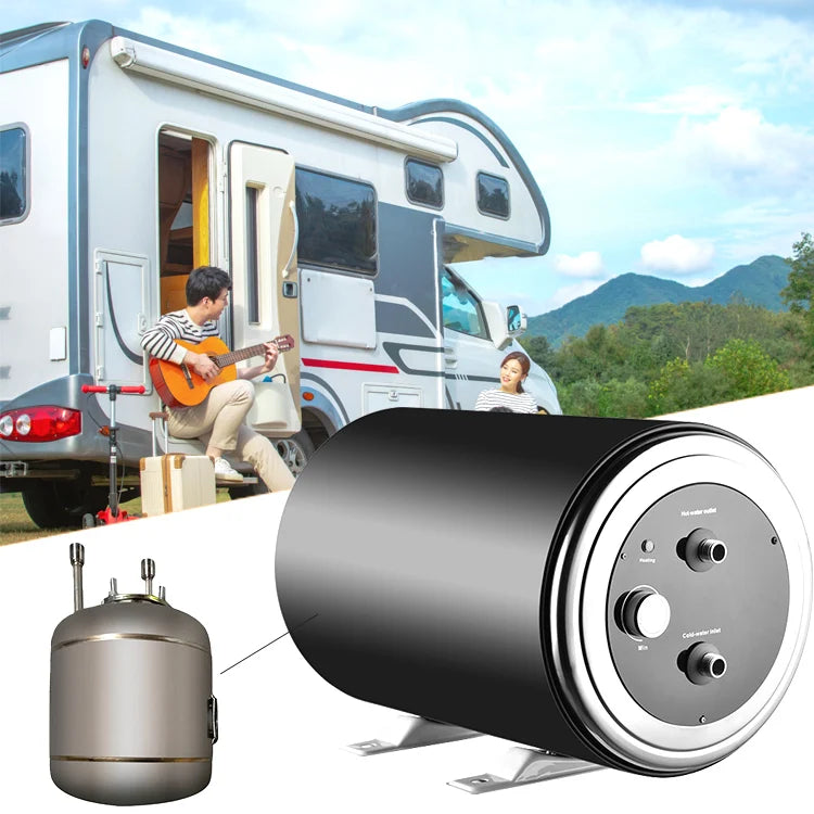 10L Custom Label 5 Gallon Electric Hot 12v Water Heater Camping for a Camper