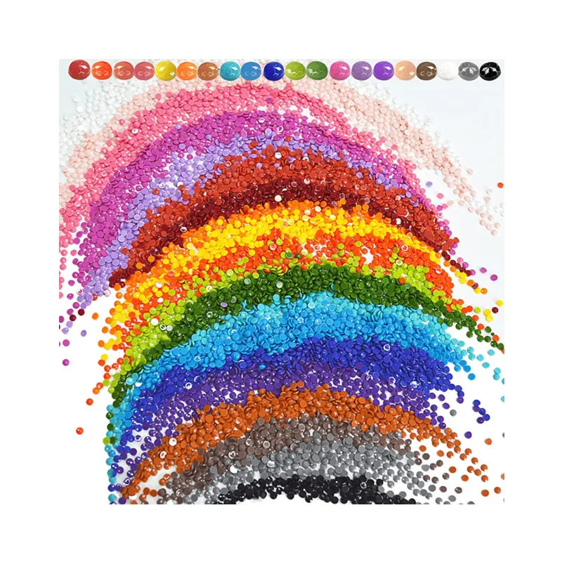 E-037 DMC 447 Colors Drill for Diamond Painting Kit Accessories for Raw Materials Diamond Art Round or square Drills
