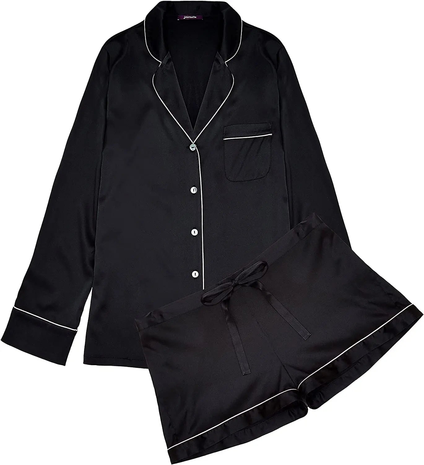 Pajamas Women's Long Sleeves Sleepwear Soft Button Down Women Pajamas