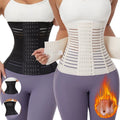 Adjustable Buckle Double Layer 7 Bones Double Compression Waist Trainer Body Slim Girdle Tummy Control