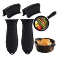 New Insulated Non-Slip Pan Handle Pot Handle Set Anti-Hot Grip High Temperature Resistant Pot Ear Clip Pot Handle Cover