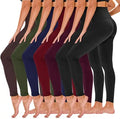 High Waist Soft Custom Gym Sports Workout Leggings for Women Breathable Knitted Fabric Casual Style Tummy Control Yoga Pants