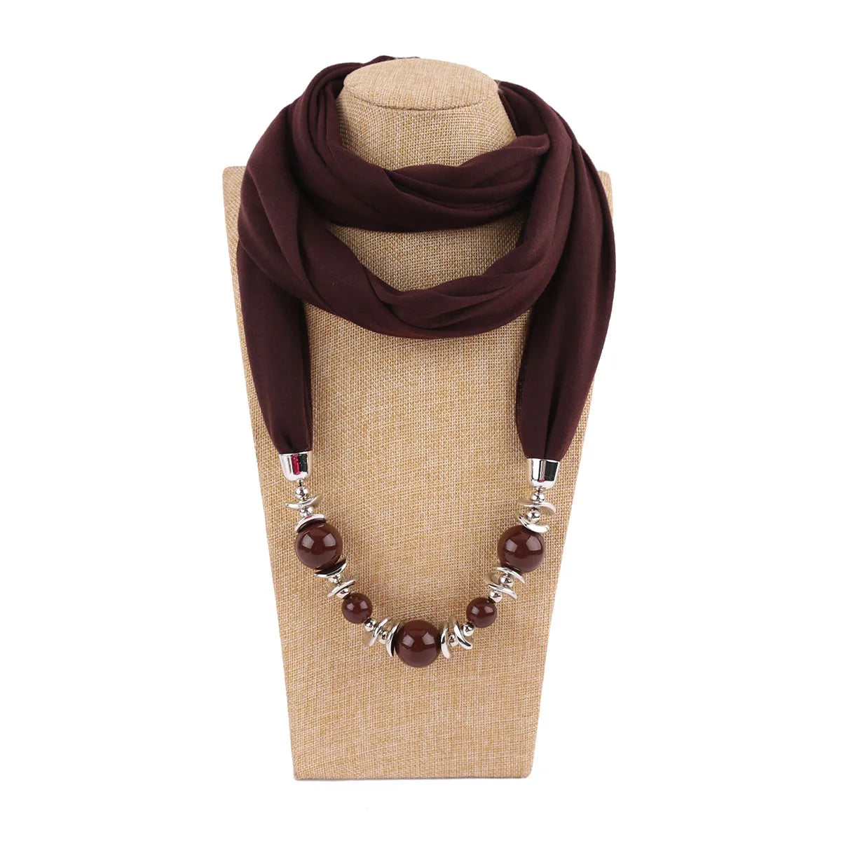 16 Models Factory Direct Sales Winter Women  Scarf with Beads Jewelry  Ethnical Scarves