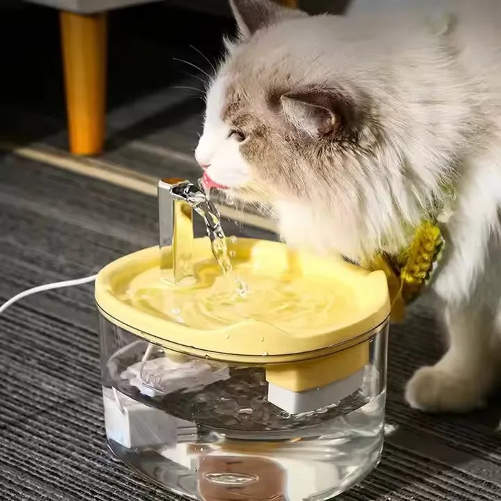 New Cat Water Fountain Cycle Filter 1.5L Pet Water Fountain Dog Water Dispenser Smart Pet Feeder Pet Accessories