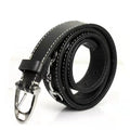 2022 Fashionable Horse Riding Equestrian Narrow Leather Belt