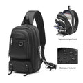 Factory New Design Hot Sell Bulk Travel Shoulder Korean Sling Bag Crossbody Custom Men Sling Bag