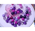 20mm Beads Chunky Round Acrylic Beads for Jewelry Making 100pcs/bag
