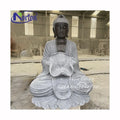 Outdoor Indoor Garden City Park Decoration Stone Marble Sitting Buddha Statue Waterfall Water Fountain Sculpture
