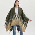 New Arrival Thicken Acrylic Ponchos Shawls for Women Capes Cardigan Open Front Sweater Cashmere Nepal Blanket Ponchos Winter