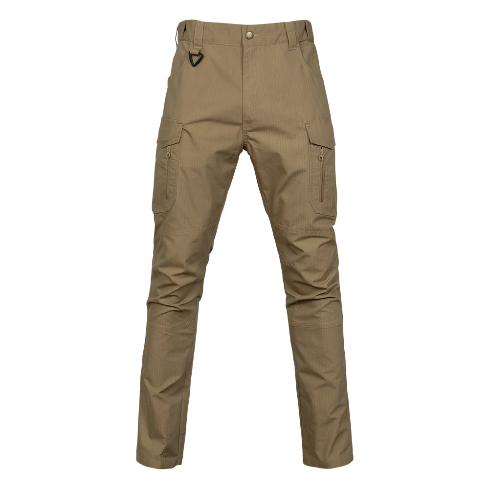 African Khaki Camo Tactical Cargo Pants Mens Tactical Trousers