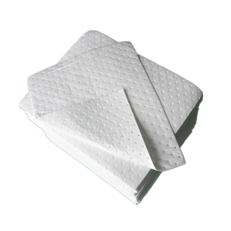 Oilspillpro OOA-M0250 Oil Spill Cleanup Sorbent Mats-Absorbent Material for Oil Absorption