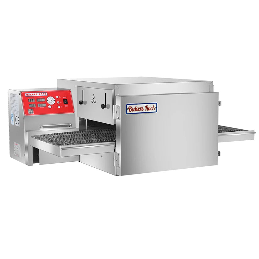 Single Deck Cinta Transportadora Unico Transportadora Horno De Tunel Pizza Cook