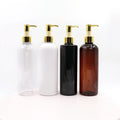 250ml 8oz BPA Free PET Plastic Cylinder Pump Bottles for Cleansing Oil Makeup Lotion