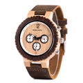 quickshipment BOBO BIRD Best Selling Minimalist Indian Print Business/Sport Watch for Men Fashion Dress Quartz Movement Watch