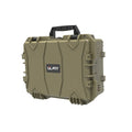 For Olive Green Portable Tool Case with Wheels Hard Shell Shockproof Plastic Flight Case Trolley OEM