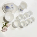 3AAA Class ICE-GLASS STYLE Chinese Modern Ceramic Tea Set Porcelain Gaiwan and Tea Cup Sets