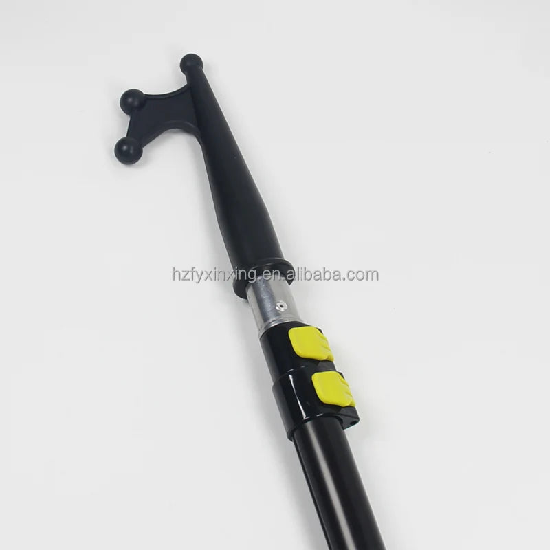 Xinxing Aluminum Telescoping Boat Hook Pole Extendable Handle Flip Clamp Locking Mechanism Multifunction Plastic Attachment