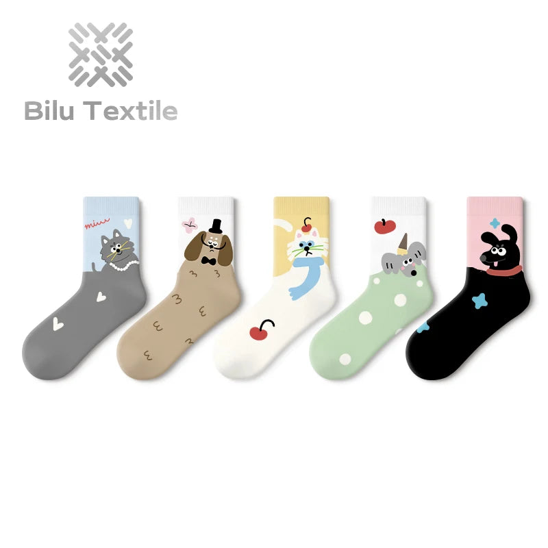 In Stock! Funny Cartoon Socks for Men & Women Quirky Designs to Brighten Your Day!