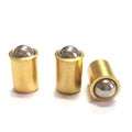 Factory Wholesaler PFPBN High Polishing Fastener Manufacturer Custom Brass Ball Spring Plunger