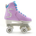 Customized Professional Artistic Quad Fast Outdoor Roller Skate Sneakers 4 Light Wheels EN13899 Certified for Girls