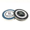 Magnetic Golf Ball Marker and Poker Clips Enamel Metal Ball Markers with Plated Technique Golf Coins