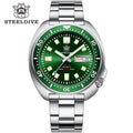 New Arrival STEELDIVE Brand SD1970W 200M Waterproof Ceramic Bezel Sapphire Glass Automatic Day and Date Turtle Dive Watch