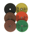 3 Step 4 Inch Wet Diamond Polish Pads for Marble Granite Quartz Tile Concrete Grinding Disc