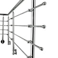 Modern Design Outdoor Balcony and Villa Stainless Steel 316 Solid Rod Balustrade and Stair Railing