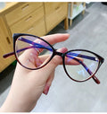 2360 Cat-eye Butterfly Frame Computer Glasses for Eye Protection Anti Blue Light Eyeglasses