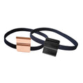 Eco-Friendly Adjustable Elastic Clip Band for Notebooks 8-11 Inch Height PVC Fabric Paper Printed Thread Sewing Trendy Stylish