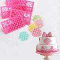 1pcs Plastic Cute Icing Embossing Decoration Cutter Cake Bakeware Cake Embosser Flower Cookie Cutters DIY Fondant Biscuit Molds