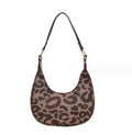 Stylish Korean Style Single Handle Pillow-Shaped Handbag with Zipper Closure Fashionable Street Shoulder Bag Polyester Lining