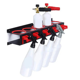 Multi-function Spray Bottle Storage Rack Car Beauty Shop Accessory Display Auto Cleaning Detailing Tools Hanger