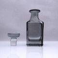 150ml Gray Black Matt Shading square Glass Decanter Perfume Display Bottle Big Volume Shop Use Bottles